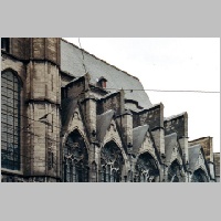 Gent, Sint-Niklaaskerk, 9, Chor, Blick von SW,  Foto Heinz Theuerkauf.jpg